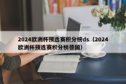 2024欧洲杯预选赛积分榜ds（2024欧洲杯预选赛积分榜德国）